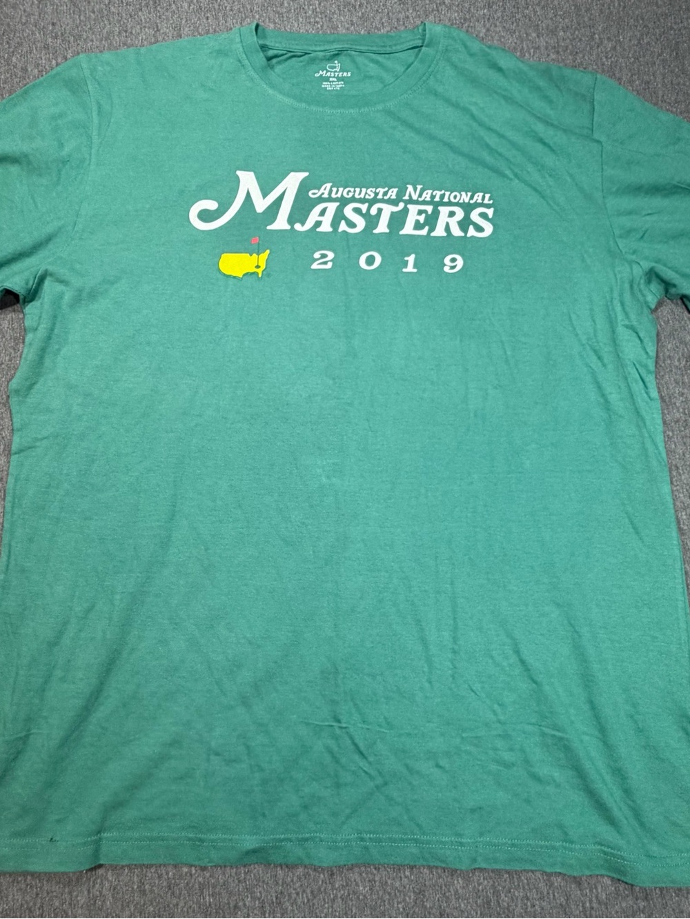 Masters 2019 Augusta National Green Golf Tournament T Shirt Mens XXL